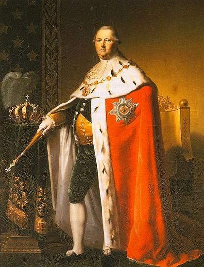 Johann Baptist Seele Portrait of Frederick I of Werttemberg oil painting picture